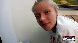 Horny Redhead Luna Parish Tongue Fucks Sassy's Pussy for Her Birthday