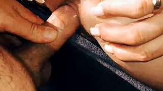 The naughty wife in stockings says, 'Fuck me hard!'