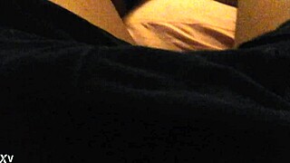 Black person feeling very aroused