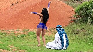 egyptian goddess loves to be fucked by big cocks in the desert - alejandra palacios?