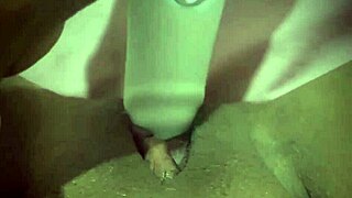 Intense masturbation with dildo sounds good