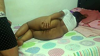 Real Couple Fucks In Bedroom Roleplay With Monster Cock