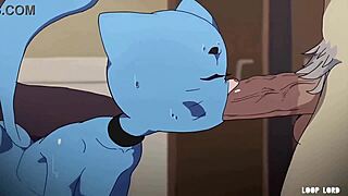 nicole watterson takes on a wild gangbang with deepthroat and creampie