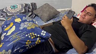 My innocent cousin catches me watching porn and i convince her to fuck.