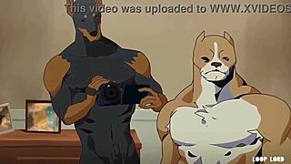 nicole watterson takes on a wild gangbang with deepthroat and creampie