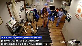 orgasm research inc prison edition with donna leigh using dildo and toys