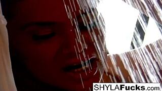 A rare solo performance by sexy shyla stylez in an erotic style