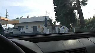 Kimber sky shows big boobs giving glory hole blowjob with cumshot facial