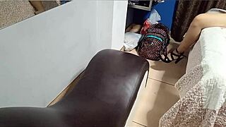 Candyboom Feels So Grateful For New Clothes She Rides And Begs For More Gifts.