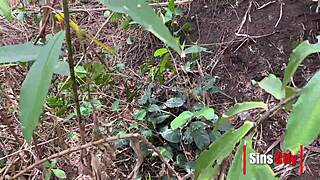 virgin maiden encounters a prince in the outdoors