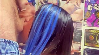 Chica Universitaria Mamando Verga Follada Por La Boca Colombiana