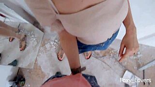 cute teen chats with boyfriends brother about risky fun