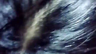 she can't hold back her desires even with a boyfriend, shaking her ass in the bedroom