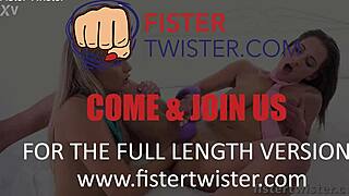 Fistertwister - laura and cayla explore european czech lesbian fisting and gaping with toys. They fuck passionately and enjoy the intense pleasure!