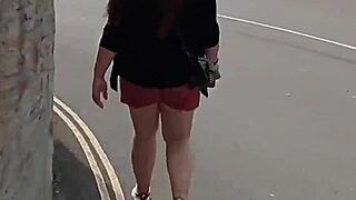 my wife smoking a cigarette