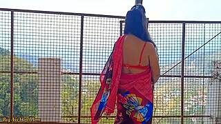 i watch this hottest indian couple having deepthroat and doggystyle sex at outdoor riverside with big tits and cock