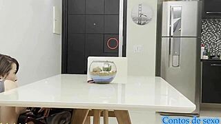 while she cooked in sister-in-law's ass i pounded completely in sheer