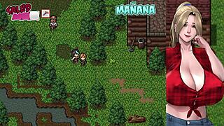 Trapped in sexual camp with big-titted girls