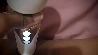 Intense masturbation with dildo sounds good