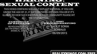 Peyton Rain eats Tarzan in fiesta