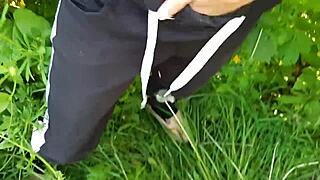 we masturbate with neighbor on street and cum together