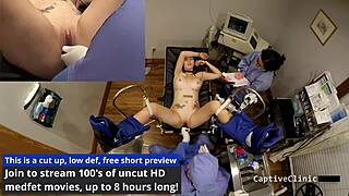 orgasm research inc prison edition with donna leigh using dildo and toys