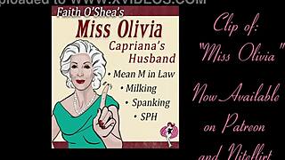miss olivia humiliates with spanking and milking in mother-in-law roleplay