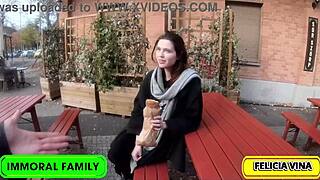 Winter Wonderland Foursome Felicia Vina Gets Railed In Budapest