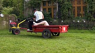 Gigantic Tit Alert For Outdoor Blowjob And Cumshot