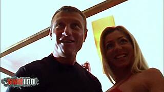 pascal saint james fucks gorgeous blonde milf lisa in vintage setting