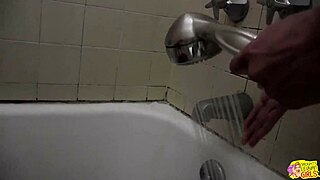 these two lesbians had magnificent sex with toys and masturbation, then showered together.