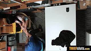 teen thief faces suggestive office punishment from officer