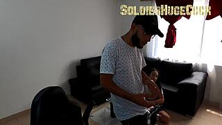 My stepdaughter seduces me for huge cock in pussy!