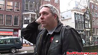 feeling the intense pleasure as the dutch hooker gets doggystyled and cumsprayed