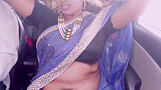 Beautiful housewife cheating husband romance with car driver telugu dirty talks