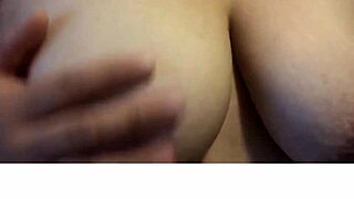 Mature Coworker Sends Videos Showing Her Enormous Breasts