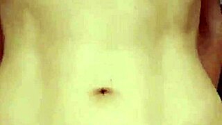 when she rides your small cock in cowgirl, enjoying every thrust on her shaved pussy.