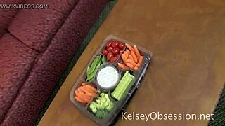 i pranked alex chance with a secret anal ass to mouth trick using dildo and food