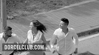 Pretty Tina Kay Enjoys Threesome Pleasures
