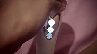 Intense masturbation with dildo sounds good