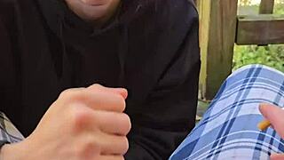 Skinny Milf Wife Smokes Before Giving Homemade Blowjob And Swallowing Cum.