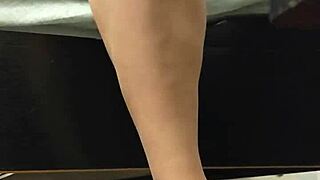 Yuki worships boots and feet in bdsm domination