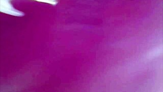 Real pussy orgasm contractions with sperm in juice under microscope?