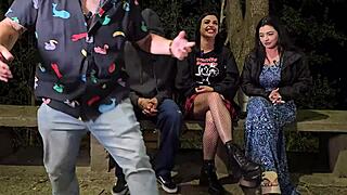 Topcast Interviews Gaby Hotwife Fucking Monica Lima and Tigrão in Public Dogging
