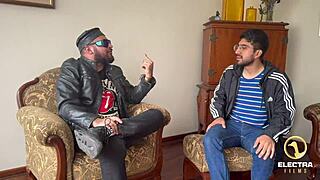 servant venezuelan blonde with big tits fucked by old man and his son debut