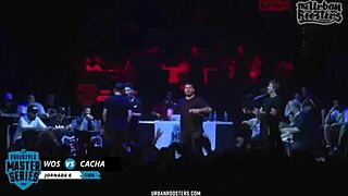 minutazo clip of cacha vs wos fms argentina rap battle