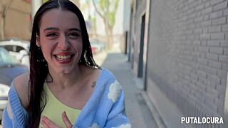 putalocura - la delgadita española briseida myers es pillada por torbe