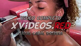 Latina Novinha Takes Big Dick in Tight Ass, Gets Assfucked and Cummed