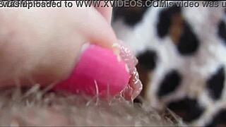 big clit orgasm closeup i cant believe how it throbs