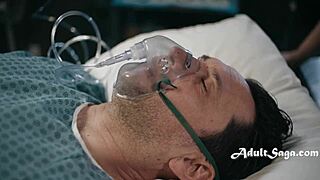 Tommy Pistol demands his penis back from Anna Claire Clouds and Ashley Lane in intense lactating threesome.